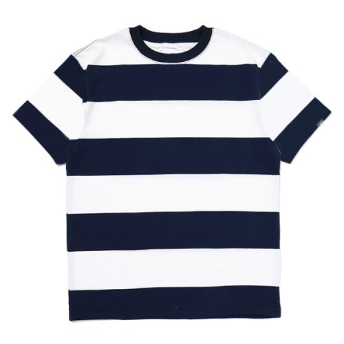 他の写真1: CHALLENGER/S/S HEAVYWEIGHT BORDER TEE（WHITE/NAVY）［ヘビーウエイトボーダーT-23春夏］