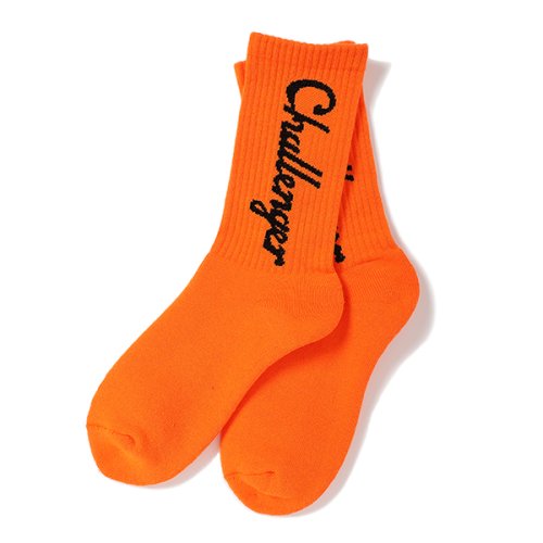 他の写真1: CHALLENGER/LOGO SOCKS（ORANGE）［ロゴソックス-23春夏］