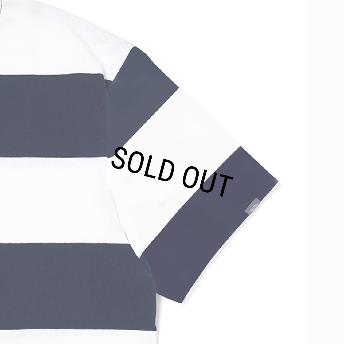 画像4: CHALLENGER/S/S HEAVYWEIGHT BORDER TEE（WHITE/NAVY）［ヘビーウエイトボーダーT-23春夏］ (4)