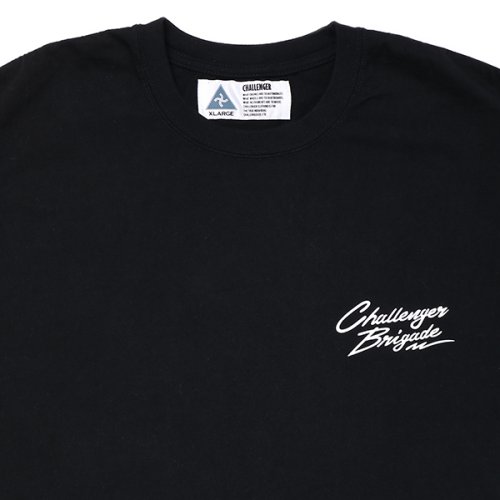 他の写真3: CHALLENGER/SIGNATURE TEE（BLACK）［プリントT-23春夏］