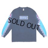 CHALLENGER/L/S TIE DYE LOGO TEE（NAVY TIE DYE）［タイダイ長袖T-23春夏］