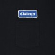 画像3: CHALLENGER/LOGO PATCH TEE（BLACK）［ワッペン+プリントポケT-23春夏］ (3)