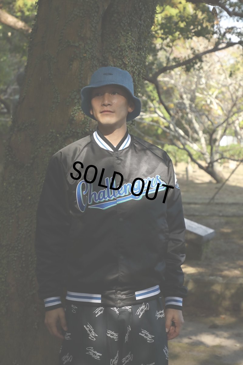 画像9: CHALLENGER/VARSITY JACKET（BLACK）［ヴァーシティJKT-23春夏］ (9)