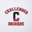 画像3: CHALLENGER/COLLEGE TEE（WHITE）［プリントT-23春夏］ (3)