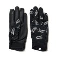 画像2: CHALLENGER/MULTI SIGNATURE MECHANIC GLOVE（BLACK）［メカニックグローブ-23春夏］ (2)