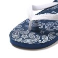 画像4: CHALLENGER/BANDANA BEACH SANDALS（NAVY）［バンダナビーチサンダル-23春夏］