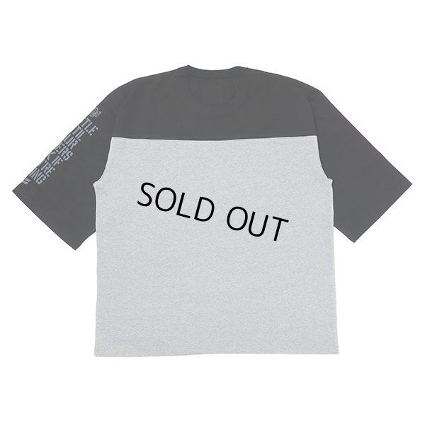 画像2: CHALLENGER/Q/S ARMY FOOTBALL TEE（BLACK/GRAY）［フットボールT-23春夏］