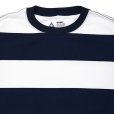 画像3: CHALLENGER/L/S HEAVYWEIGHT BORDER TEE（WHITE/NAVY）［ヘビーウエイトボーダー長袖T-23春夏］