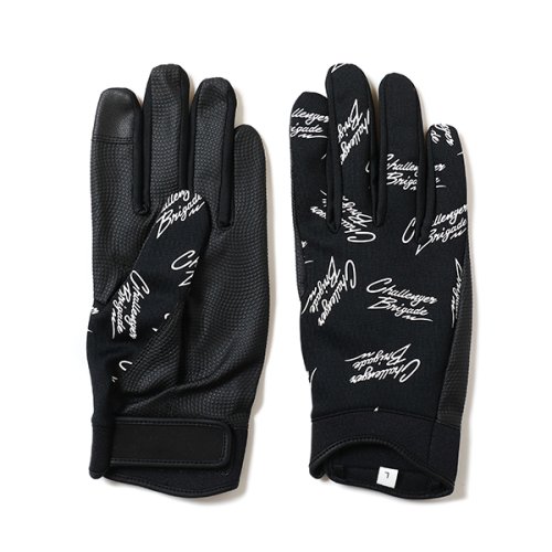 他の写真2: CHALLENGER/MULTI SIGNATURE MECHANIC GLOVE（BLACK）［メカニックグローブ-23春夏］