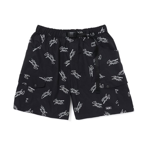 他の写真1: CHALLENGER/MULTI SIGNATURE CARGO SHORTS（BLACK）［マルチシグネチャーカーゴショーツ-23春夏］