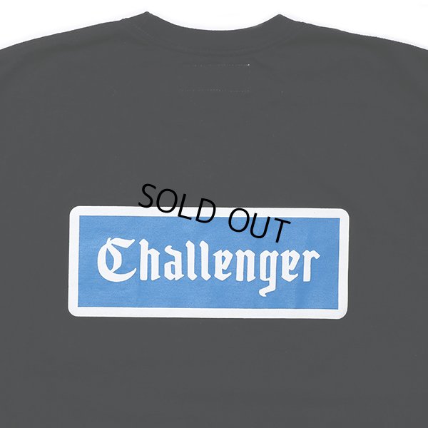 画像5: CHALLENGER/LOGO PATCH TEE（BLACK）［ワッペン+プリントポケT-23春夏］