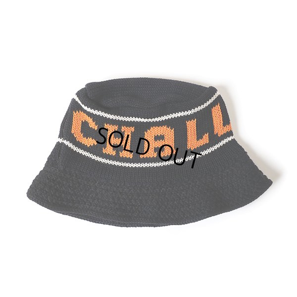 画像1: CHALLENGER/LOGO CRUSHER HAT（BLACK）［ロゴクラッシャーハット-23春夏］