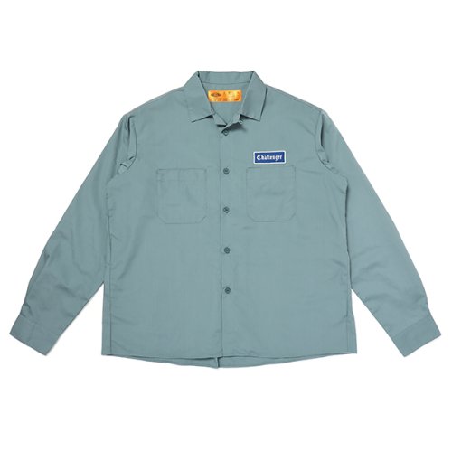 他の写真1: CHALLENGER/L/S WORKER SHIRT（DARK GREEN）［ワーカーシャツ-23春夏］