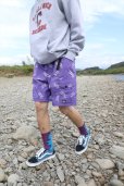 画像3: CHALLENGER/MULTI SIGNATURE CARGO SHORTS（PURPLE）［マルチシグネチャーカーゴショーツ-23春夏］ (3)