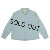 CHALLENGER/L/S WORKER SHIRT（DARK GREEN）［ワーカーシャツ-23春夏］