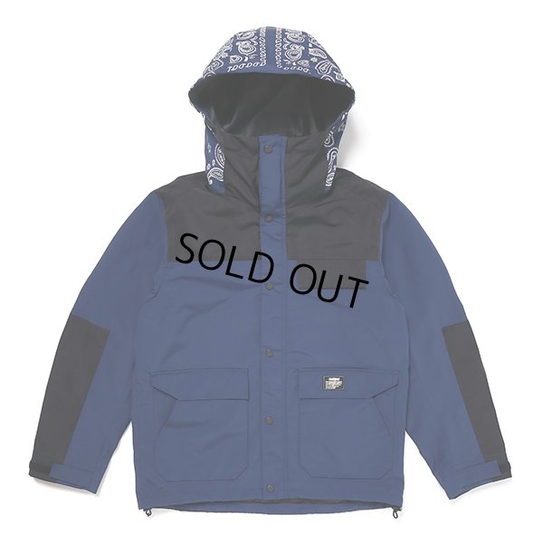 画像1: CHALLENGER/BANDANA HOODED JACKET（NAVY）［バンダナフーデッドJKT-23春夏］