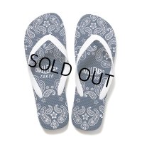 CHALLENGER/BANDANA BEACH SANDALS（NAVY）［バンダナビーチサンダル-23春夏］