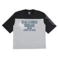 画像1: CHALLENGER/Q/S ARMY FOOTBALL TEE（BLACK/GRAY）［フットボールT-23春夏］ (1)