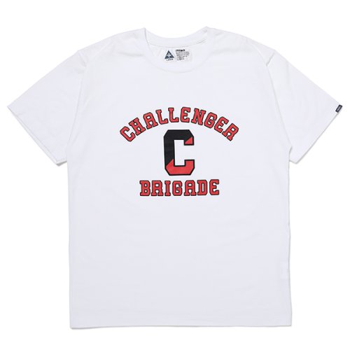 他の写真1: CHALLENGER/COLLEGE TEE（WHITE）［プリントT-23春夏］