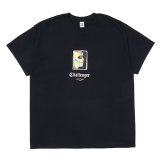 CHALLENGER/FACE TEE（BLACK）［プリントT-23春夏］