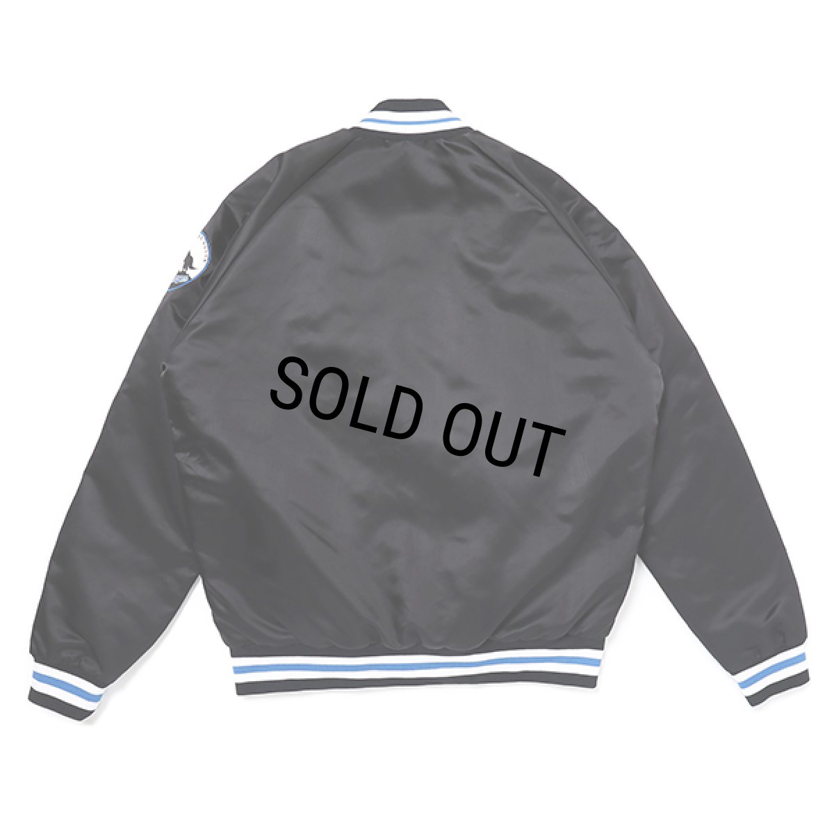 画像2: CHALLENGER/VARSITY JACKET（BLACK）［ヴァーシティJKT-23春夏］ (2)