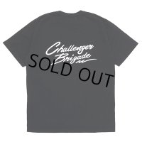 CHALLENGER/SIGNATURE TEE（BLACK）［プリントT-23春夏］