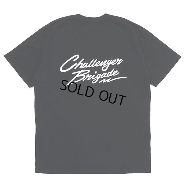 画像1: CHALLENGER/SIGNATURE TEE（BLACK）［プリントT-23春夏］