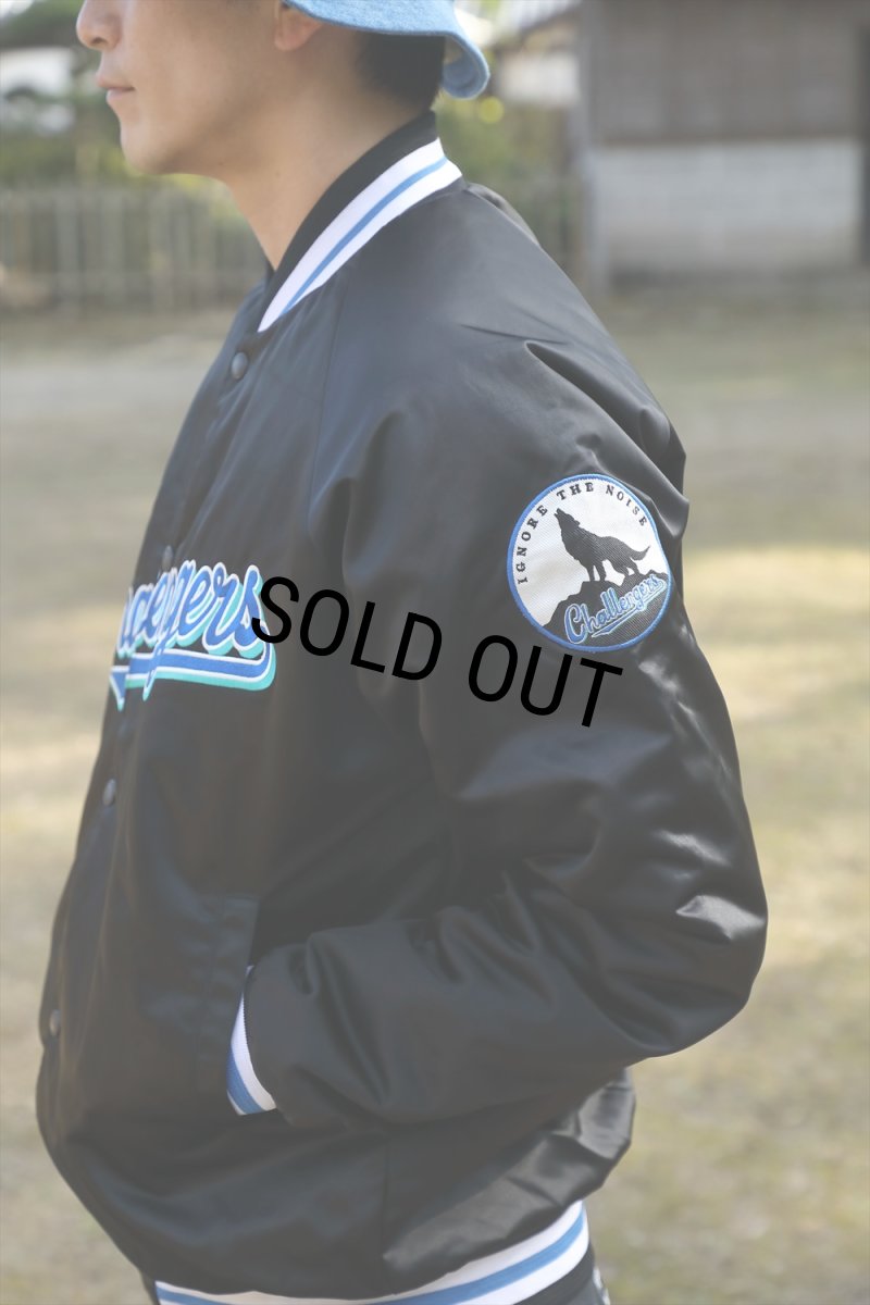 画像10: CHALLENGER/VARSITY JACKET（BLACK）［ヴァーシティJKT-23春夏］ (10)
