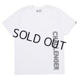 CHALLENGER/DUAL LOGO TEE（WHITE）［プリントT-23春夏］