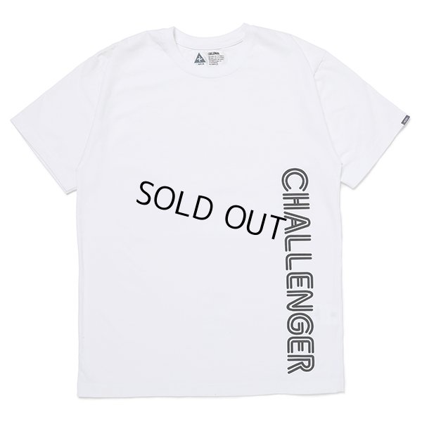 画像1: CHALLENGER/DUAL LOGO TEE（WHITE）［プリントT-23春夏］