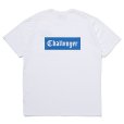 画像1: CHALLENGER/LOGO PATCH TEE（WHITE）［ワッペン+プリントポケT-23春夏］ (1)