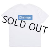 CHALLENGER/LOGO PATCH TEE（WHITE）［ワッペン+プリントポケT-23春夏］