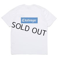 CHALLENGER/LOGO PATCH TEE（WHITE）［ワッペン+プリントポケT-23春夏］