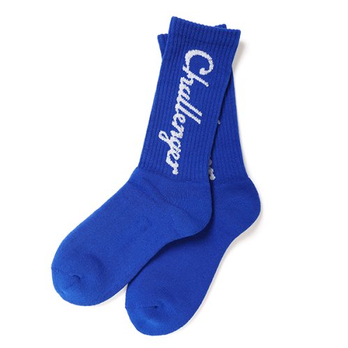 他の写真1: CHALLENGER/LOGO SOCKS（BLUE）［ロゴソックス-23春夏］