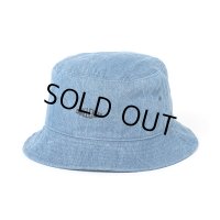 CHALLENGER/DENIM BUCKET HAT（WASHED INDIGO）［デニムバケットハット-23春夏］