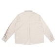 画像2: CHALLENGER/L/S WORKER SHIRT（BEIGE）［ワーカーシャツ-23春夏］ (2)