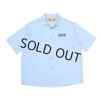 CHALLENGER/S/S WORKER SHIRT（SAX）［ワーカーシャツ-23春夏］