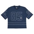 画像1: CHALLENGER/Q/S 85 FOOTBALL TEE（NAVY）［フットボールT-23春夏］ (1)