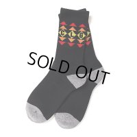 CHALLENGER/NATIVE SOCKS（BLACK）［ネイティブソックス-23春夏］