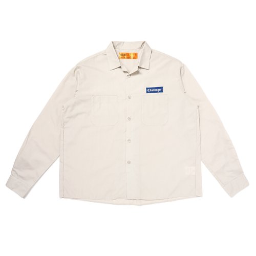 他の写真1: CHALLENGER/L/S WORKER SHIRT（BEIGE）［ワーカーシャツ-23春夏］