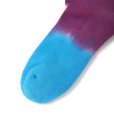 画像4: CHALLENGER/BORDER TIE DYE SOCKS（BLUE/PURPLE）［ボーダータイダイソックス-23春夏］ (4)