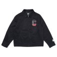 画像1: CHALLENGER/COLLEGE SWING TOP（BLACK）［カレッジスウィングトップ-23春夏］ (1)