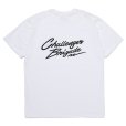 画像1: CHALLENGER/SIGNATURE TEE（WHITE）［プリントT-23春夏］ (1)