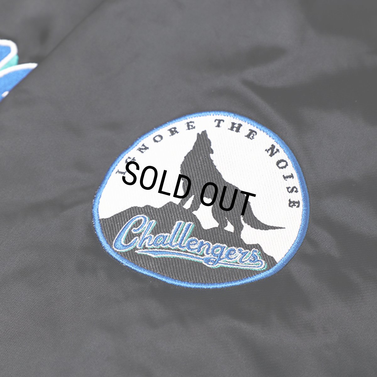 画像4: CHALLENGER/VARSITY JACKET（BLACK）［ヴァーシティJKT-23春夏］ (4)