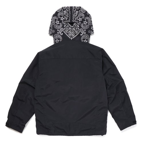 他の写真2: CHALLENGER/BANDANA HOODED JACKET（BLACK）［バンダナフーデッドJKT-23春夏］