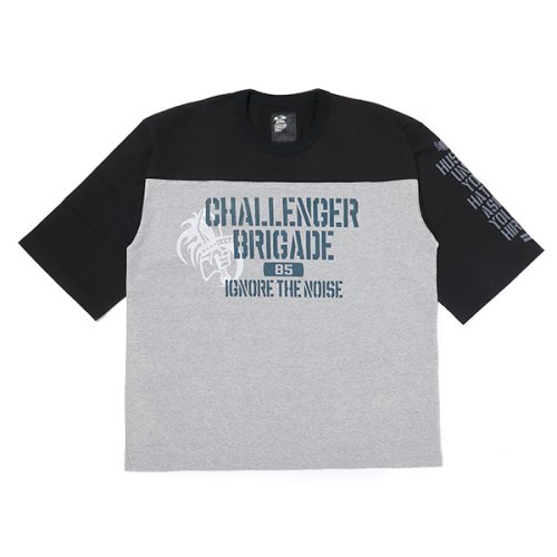 他の写真1: CHALLENGER/Q/S ARMY FOOTBALL TEE（BLACK/GRAY）［フットボールT-23春夏］