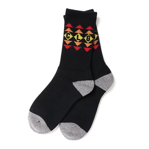 他の写真1: CHALLENGER/NATIVE SOCKS（BLACK）［ネイティブソックス-23春夏］