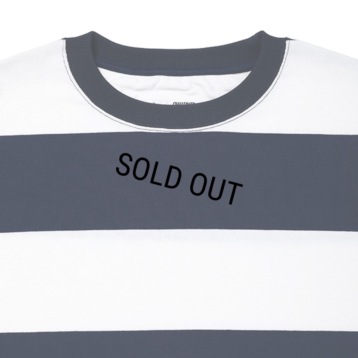 画像3: CHALLENGER/S/S HEAVYWEIGHT BORDER TEE（WHITE/NAVY）［ヘビーウエイトボーダーT-23春夏］ (3)