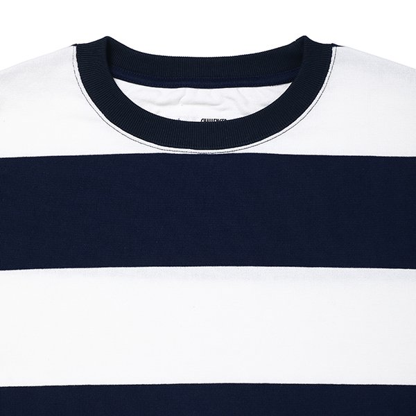 画像3: CHALLENGER/S/S HEAVYWEIGHT BORDER TEE（WHITE/NAVY）［ヘビーウエイトボーダーT-23春夏］