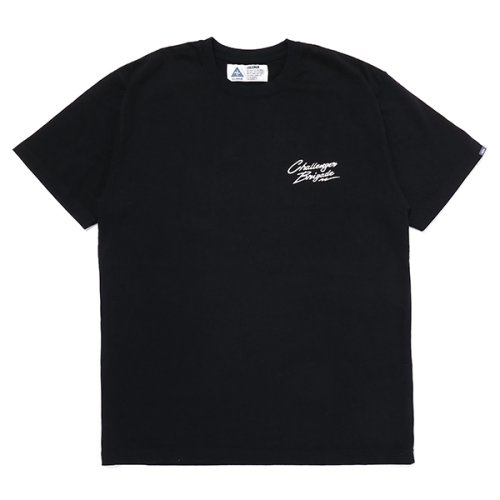 他の写真1: CHALLENGER/SIGNATURE TEE（BLACK）［プリントT-23春夏］